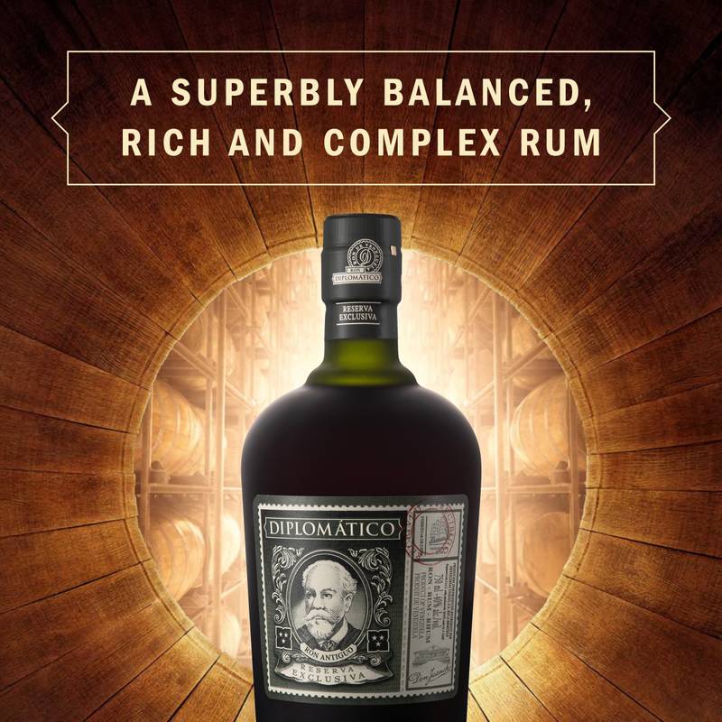 Diplomatico Reserva Exclusiva Rum 750 ml (80 Proof)