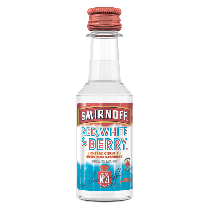 Smirnoff Vodka Red, White & Berry 50ml