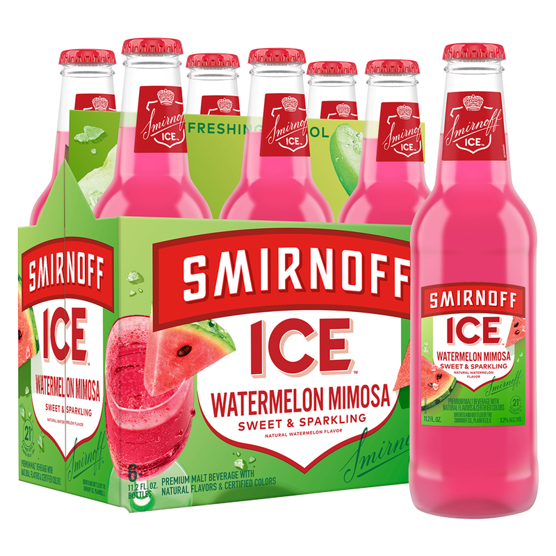 Smirnoff Ice Watermelon Mimosa 6pk 11.2oz Btl 4.5% ABV