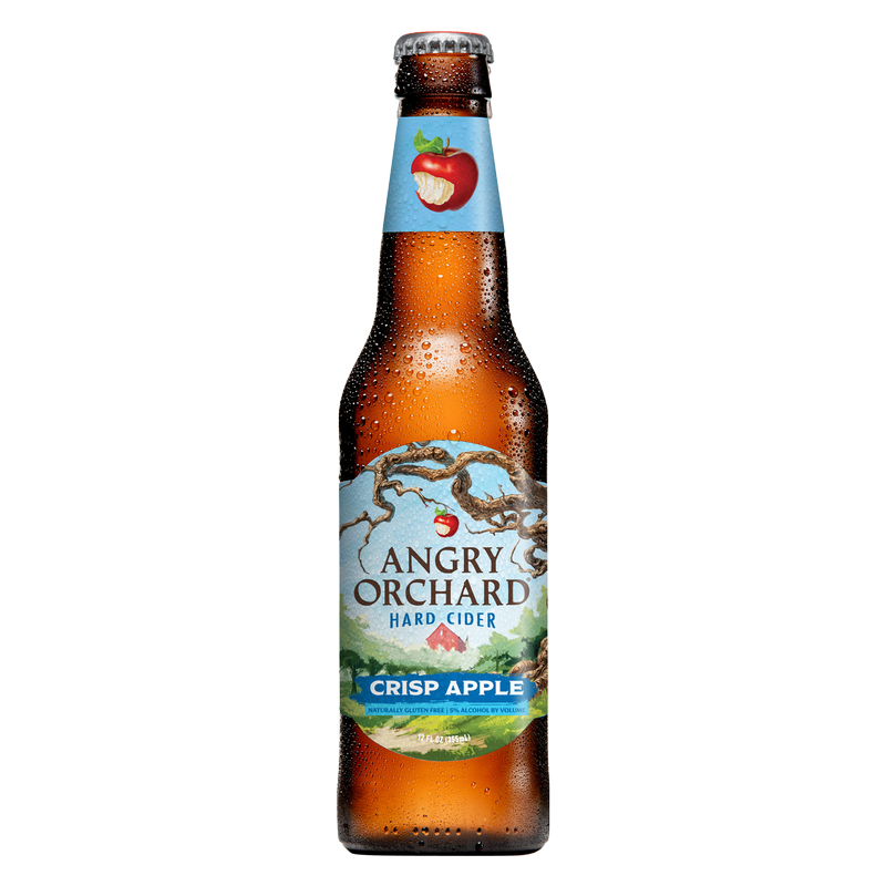 Angry Orchard Crisp Apple Cider Single 12oz Btl