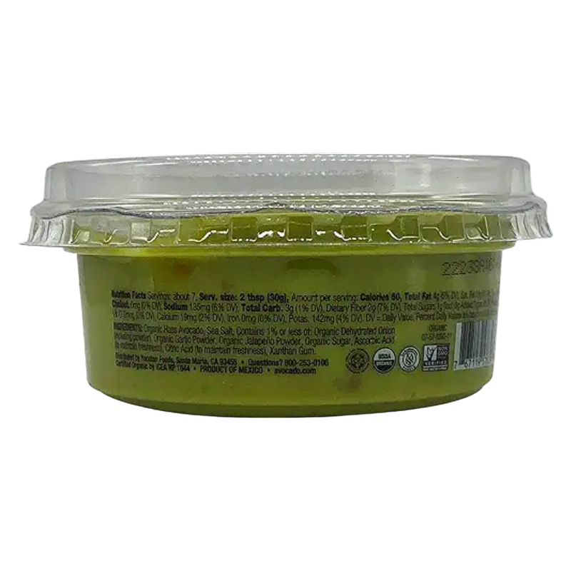 Yucatan Organic Guacamole - 8oz