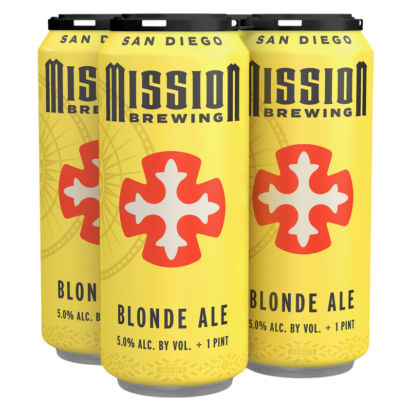 Mission Brewery Blonde Ale (4PKC 16 OZ)