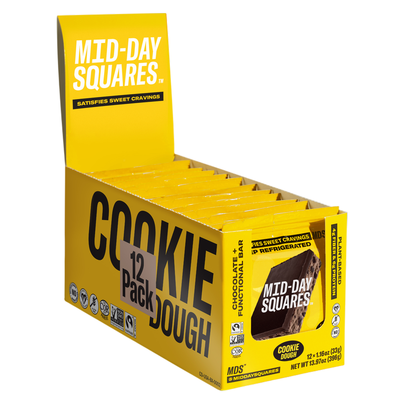 Mid-Day Squares Cookie Dough 12 CT