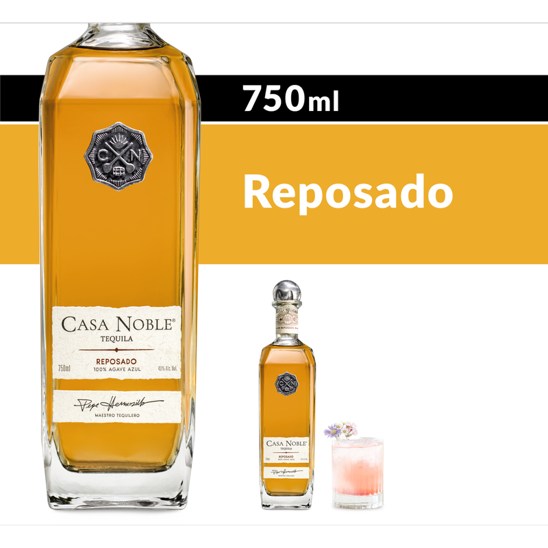 Casa Noble Reposado Tequila 750ml (80 Proof)
