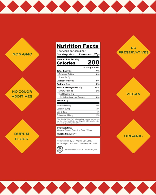 Rubirosa Lumache Pasta, 16 oz