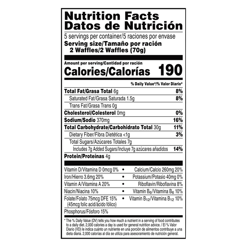 Kellog's Eggo Froot Loops Waffles 10ct