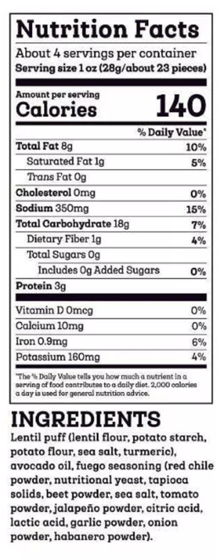 Siete Fuego Puffs, 4oz