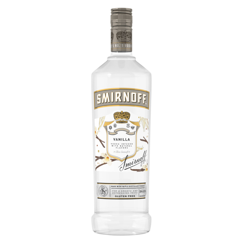 Smirnoff Vanilla Vodka 1L (70 Proof)