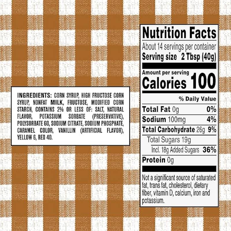 Smucker's Caramel Sundae Syrup 20oz