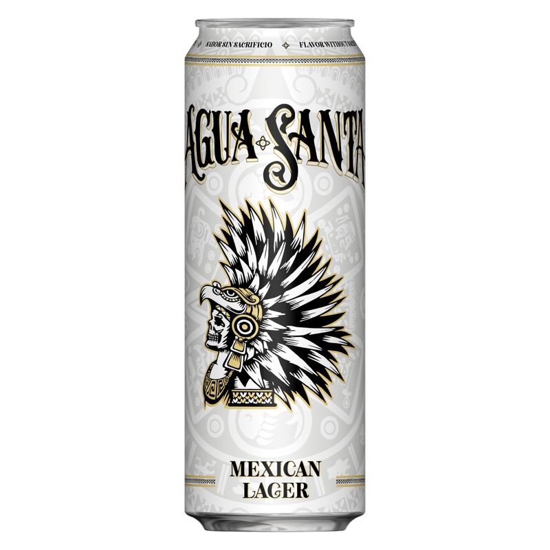 Figueroa Mountain Brewing Co. Agua Santa Mexican Lager Single 19.2oz Can