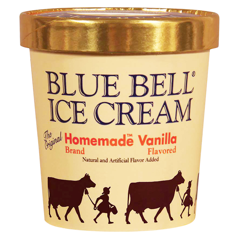 Blue Bell Homemade Vanilla Ice Cream Pint