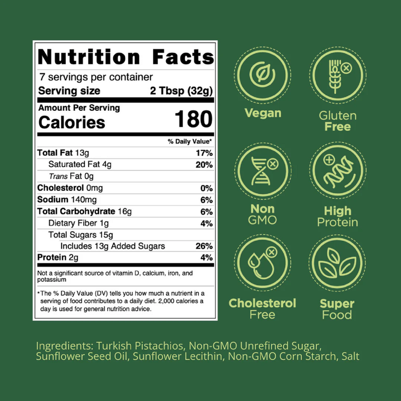 Peppertux Turkish Pistachio Cream