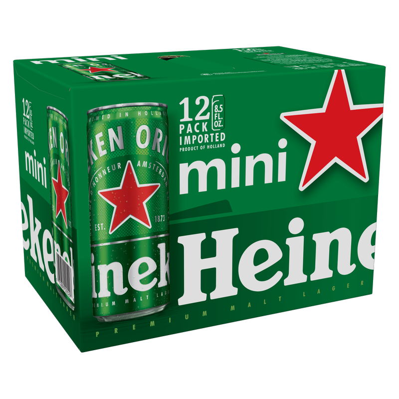 Heineken 12pk 8.5oz Can 5% ABV