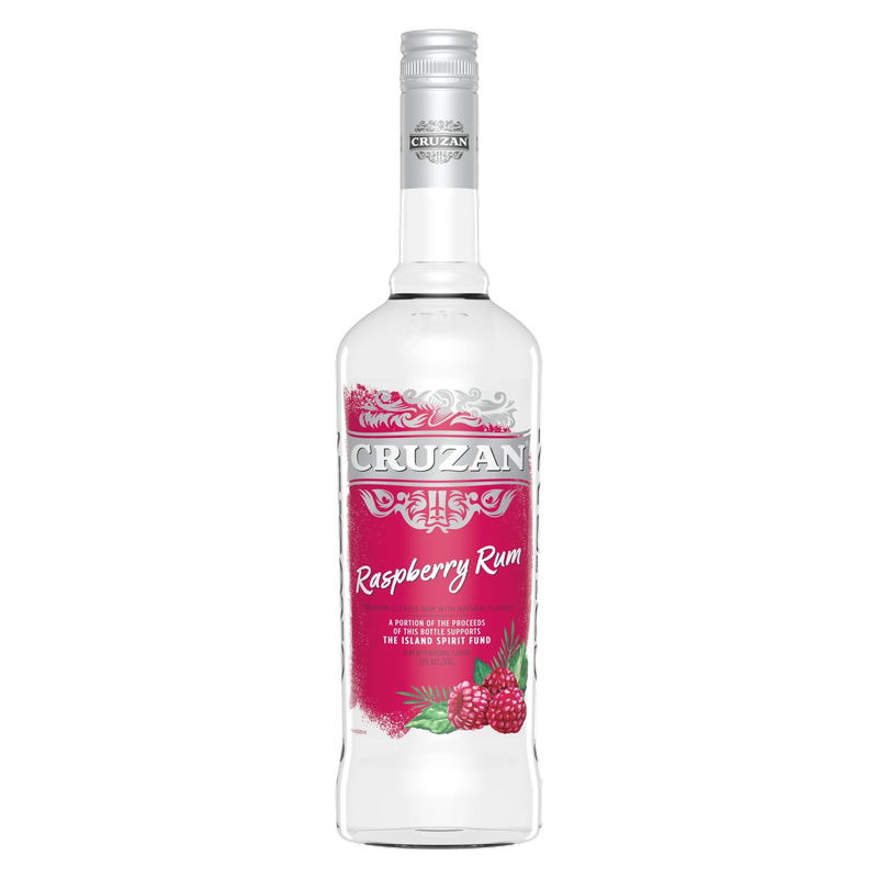 Cruzan Raspberry Rum 750ml (42 Proof)