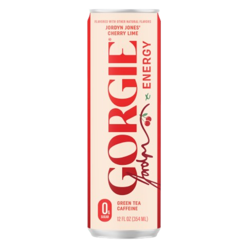 Gorgie Cherry Lime Energy Drink 12oz Can
