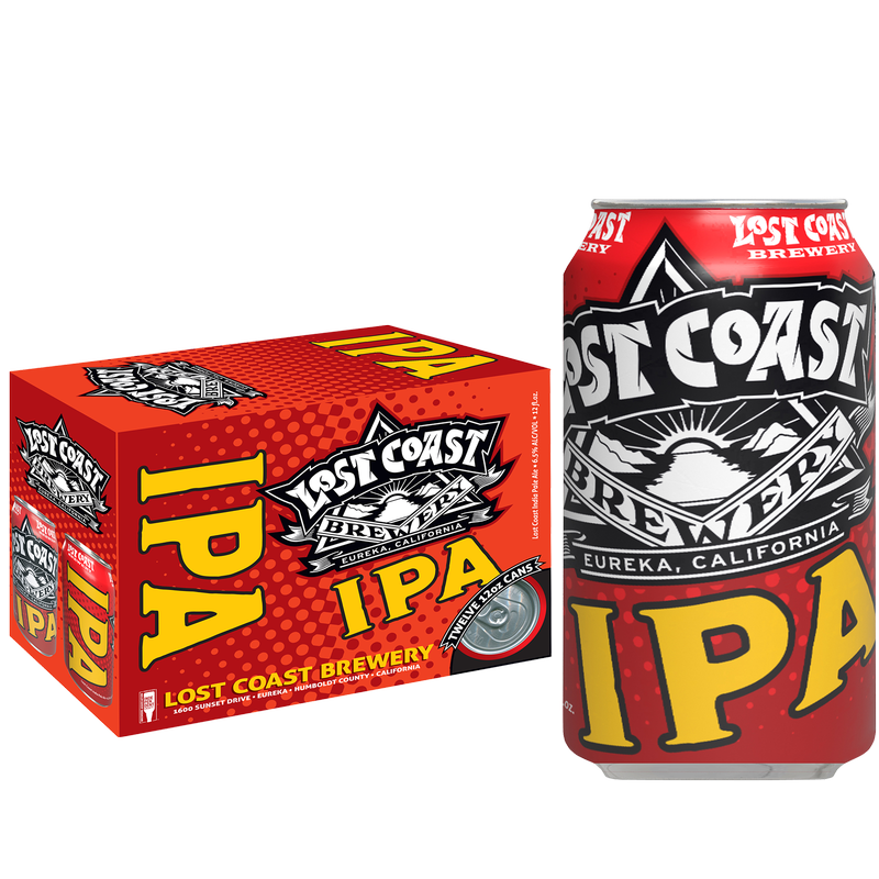Lost Coast IPA 12pk 12oz Can 5.6% ABV