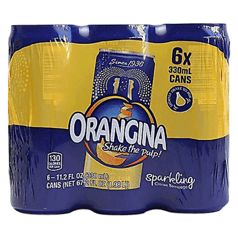 Orangina6pk 12oz Can