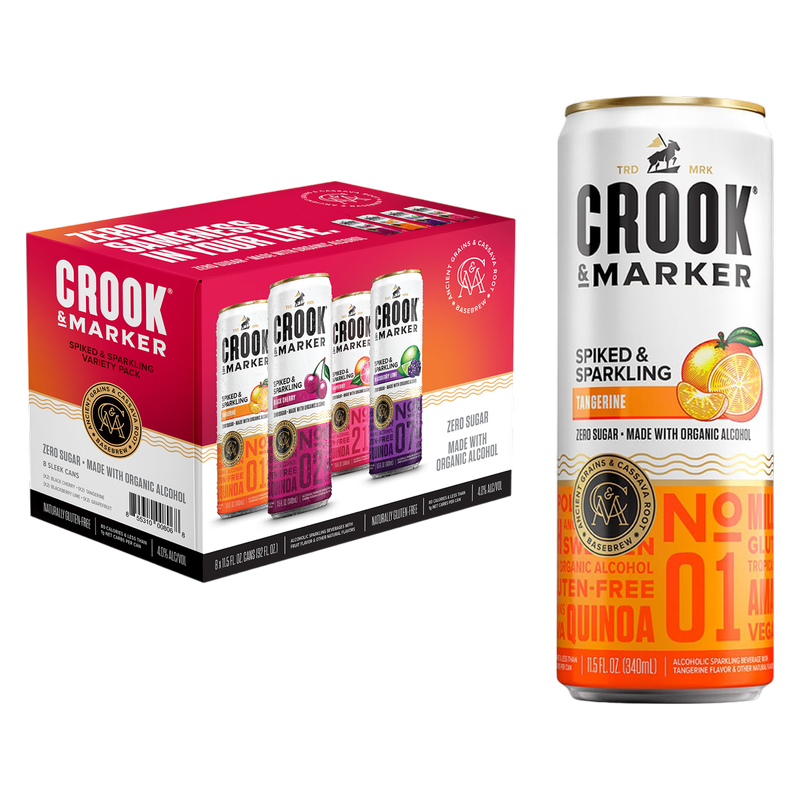 Crook & Marker Red Zero Sameness Variety 8pk 11.5oz Can 4% ABV