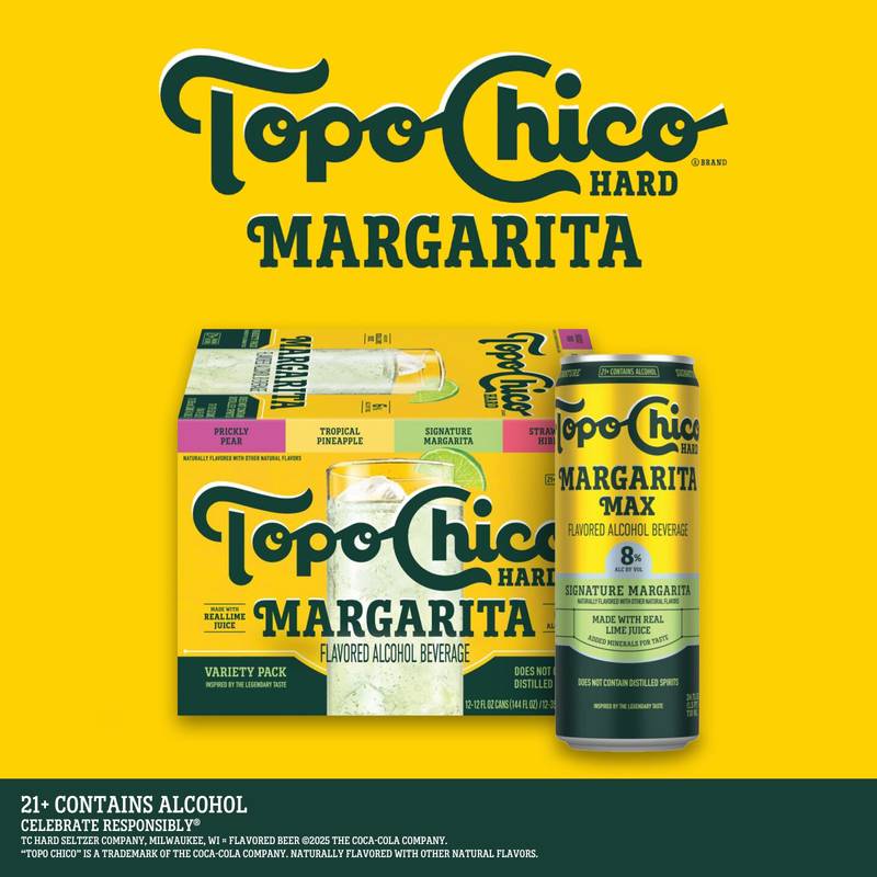 Topo Chico Hard Margarita Variety 12pk 12oz Cans 6.0% ABV