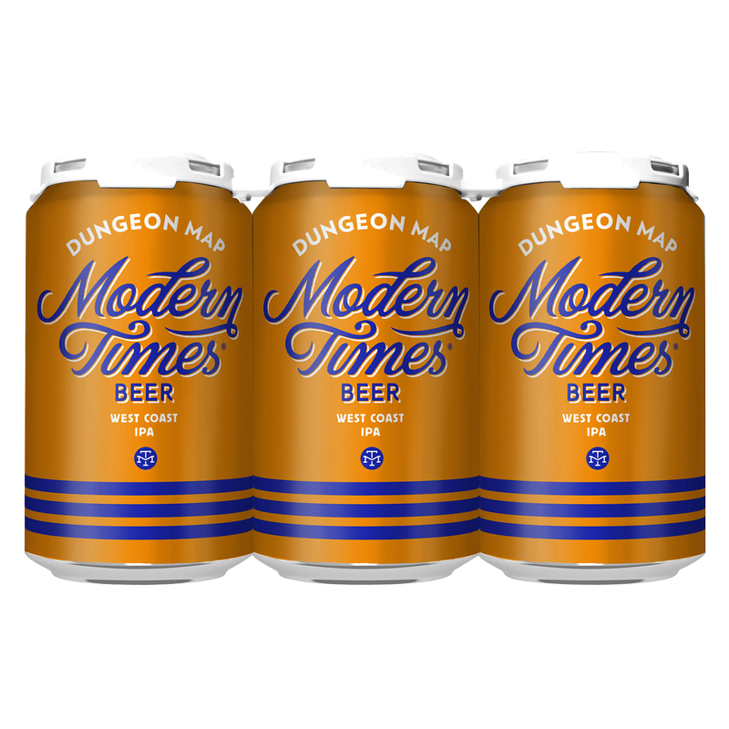 Modern Times Dungeon Map West Coast IPA 6pk 12oz