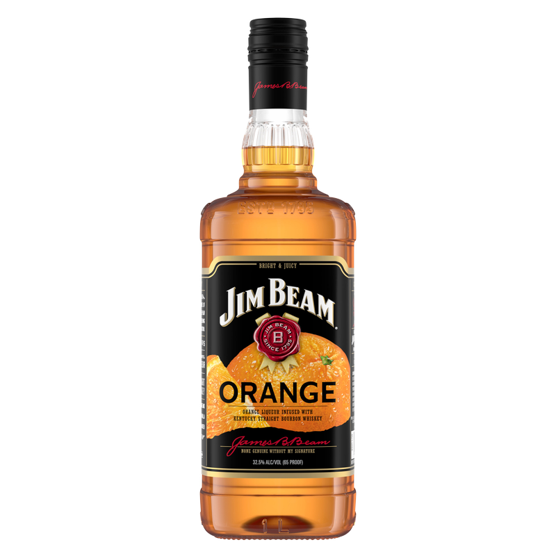 Jim Beam Orange Whiskey 1L (65 Proof)