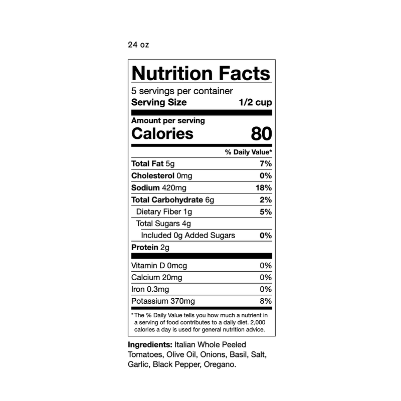 Rao's Tomato Basil Sauce 24oz