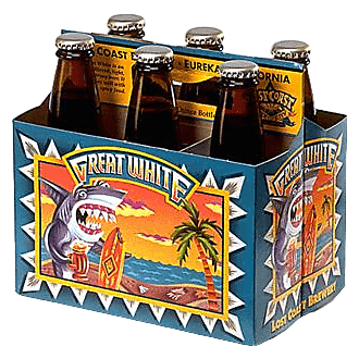 Lost Coast Brewing Great White Ale 6pk 12oz Btl