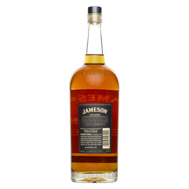 Jameson Black Barrel Reserve Irish Whisky 1L