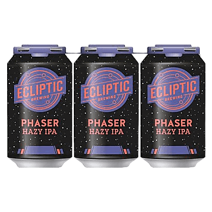 Ecliptic Phaser Hazy IPA 6pk 12oz Can 6.5% ABV