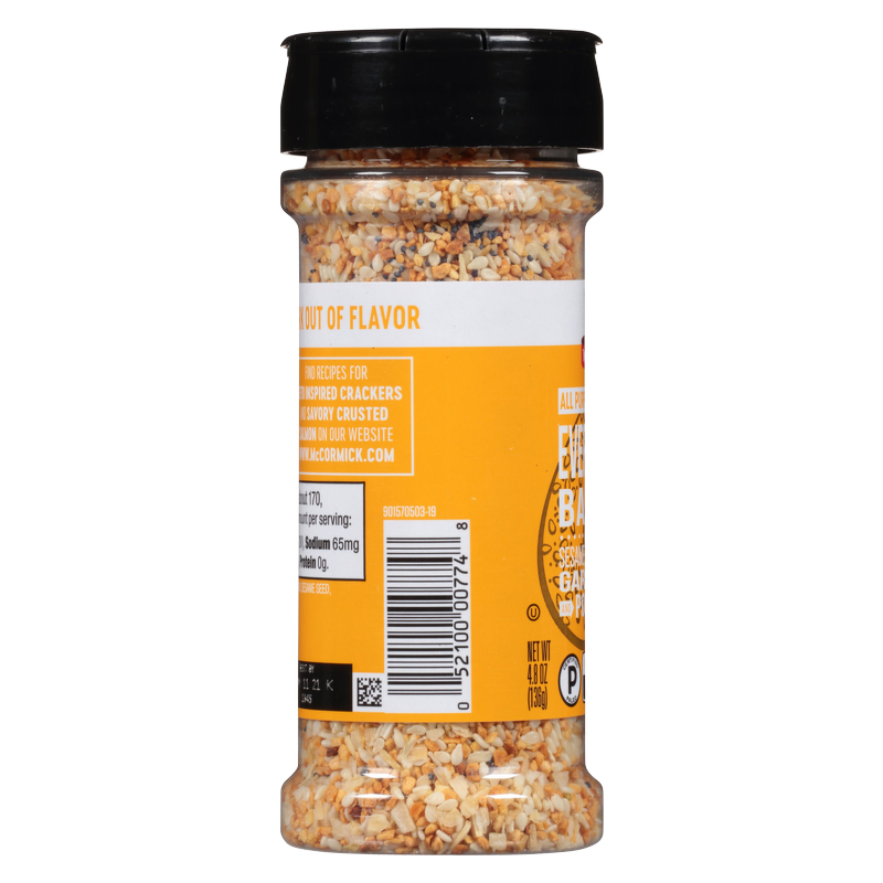 McCormick Everything Bagel Seasoning 4.8oz