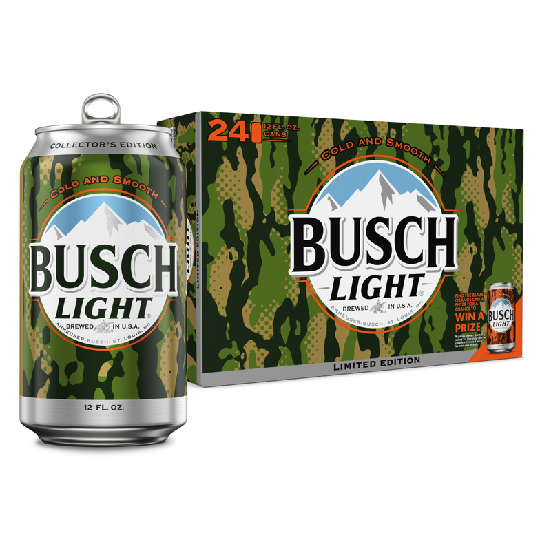 Busch Light 24pk 12oz Can 4.1% ABV