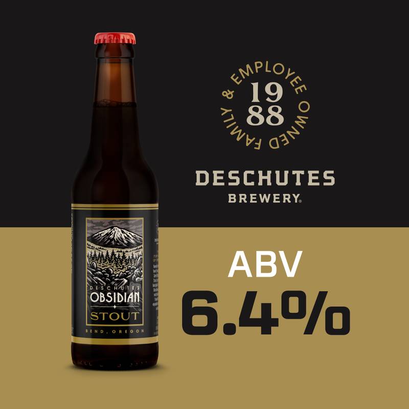 Deschutes Obsidian Stout 6/12oz Bottle
