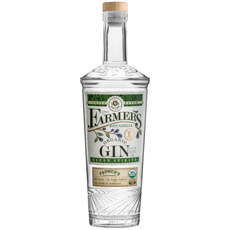 Farmers Organic Gin 750ml (93.4 proof)