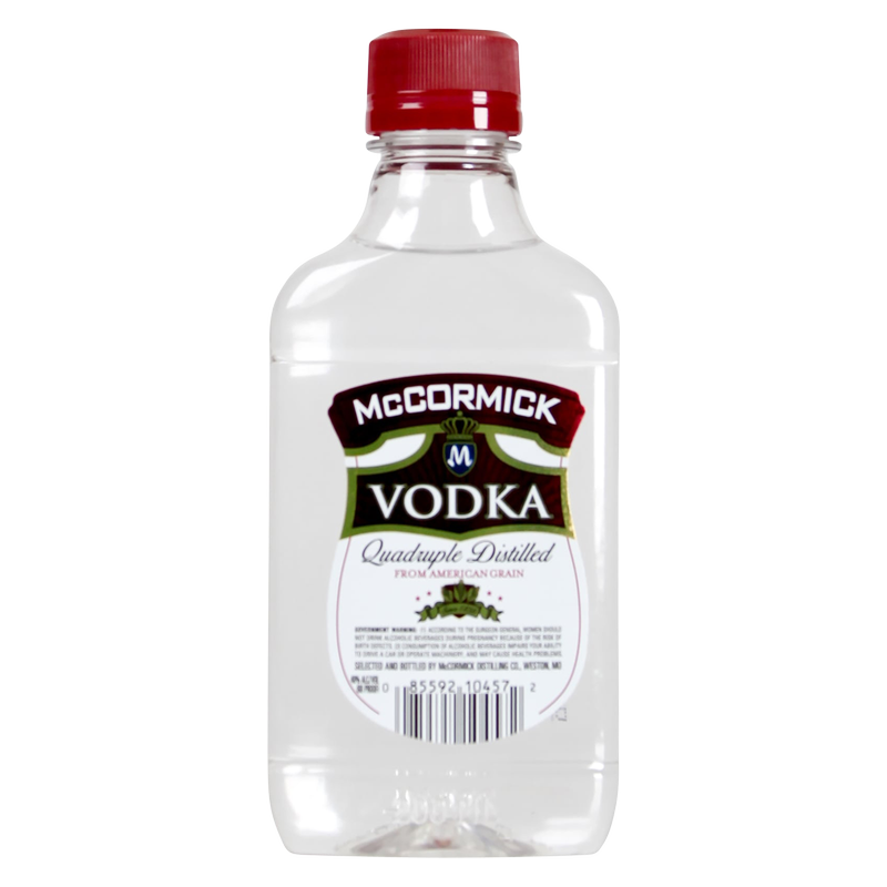 McCormick Vodka 200ml (80 Proof)