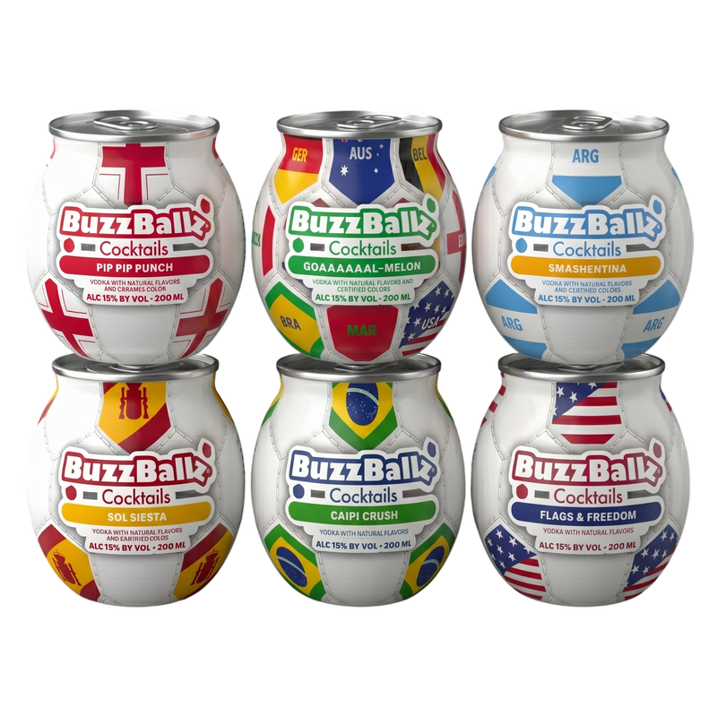 BuzzBallz Around the World Bundle 200ml