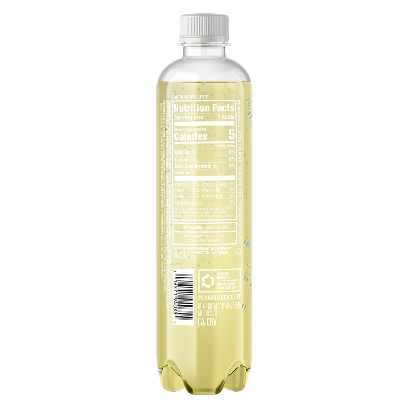 Sparkling Ice Lemonade Sparkling Water 17oz Btl