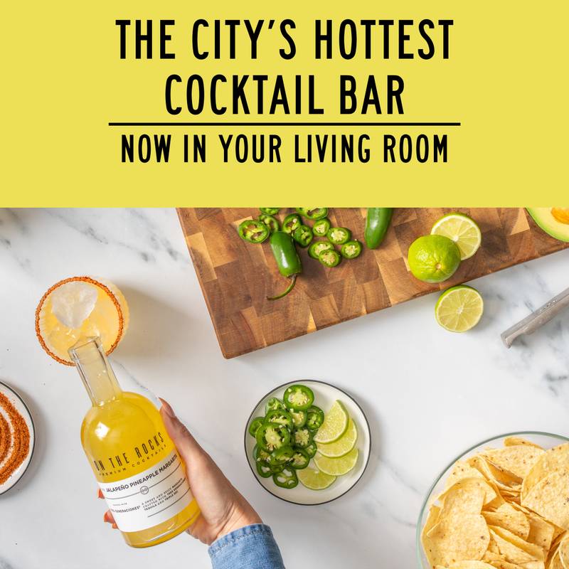 On The Rocks Tres Generaciones Jalapeno Pineapple Margarita 375ml (40 proof)