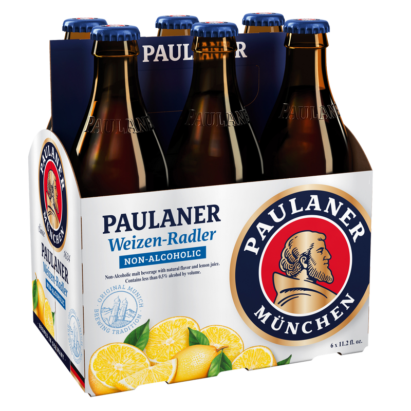 Paulaner Weizen-radler Non-alcoholic 6pk 11.2oz Btl