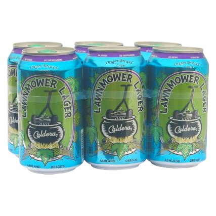 Caldera Lawnmower Lager 6pk 6pk 12oz