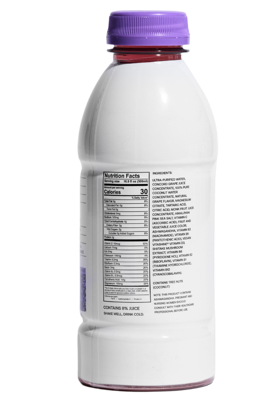 Barcode Fitness Water Concord Grape Flavor 16.9oz Btl