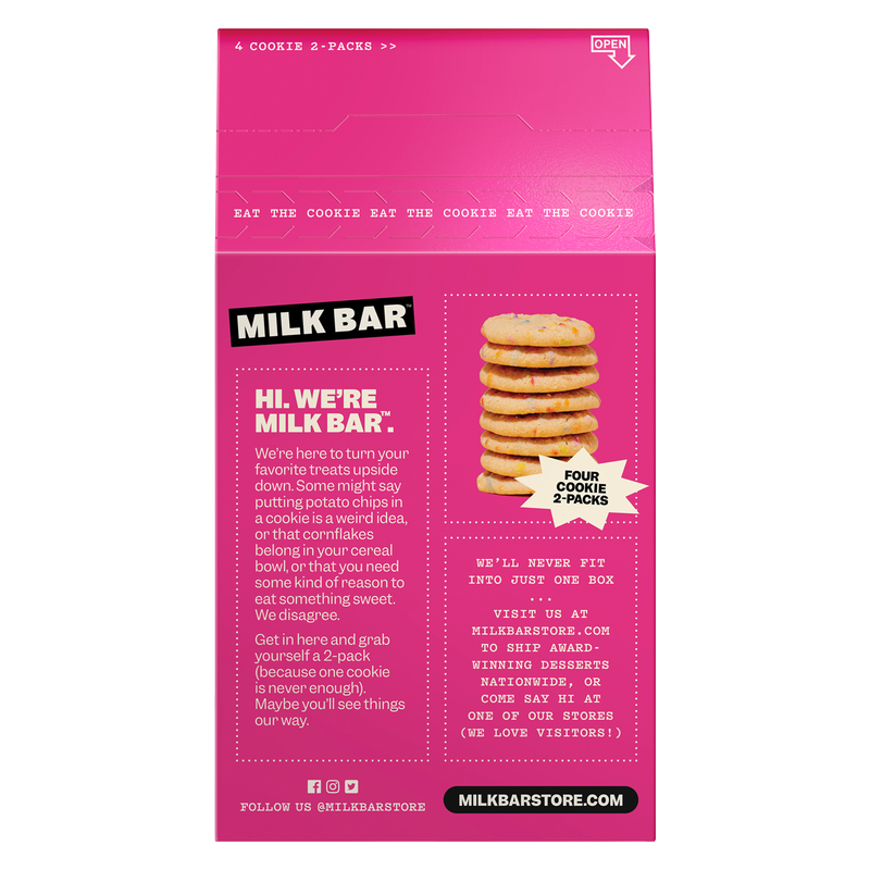 Milk Bar Confetti Cookies 8ct