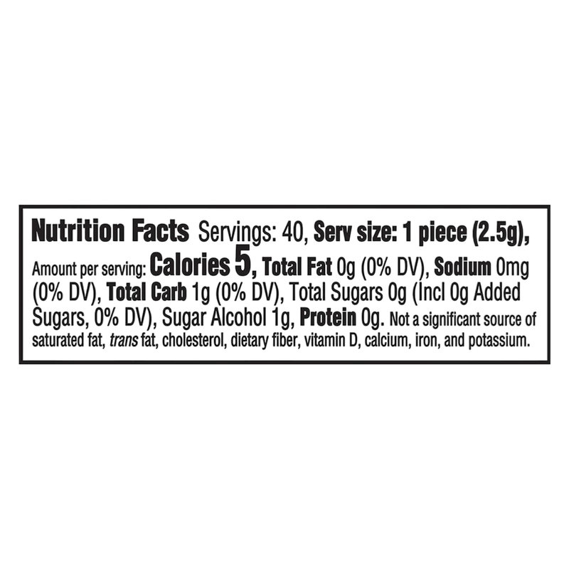 Trident Vibes Sour Patch Kids Blue Raspberry