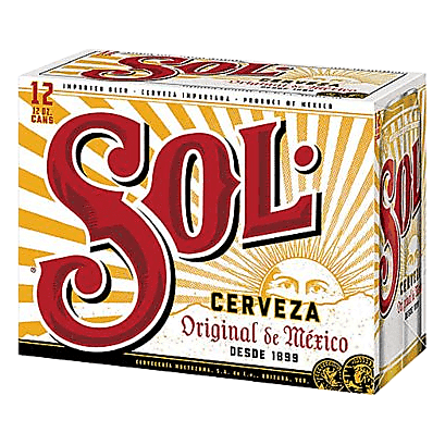 Sol Cerveza 12pk 12oz Can