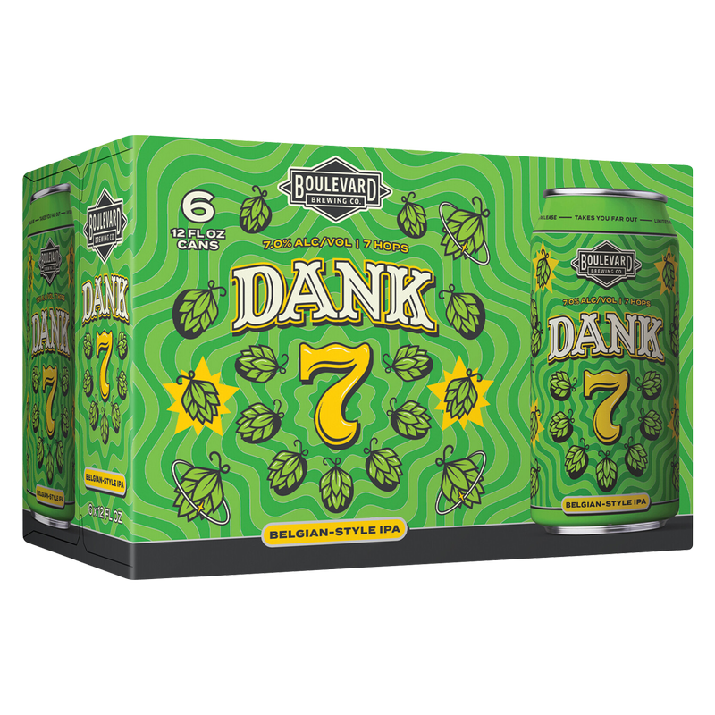 Boulevard Brewing Co Dank 7 Belgian-Style IPA 6pk 12oz Can 7% ABV