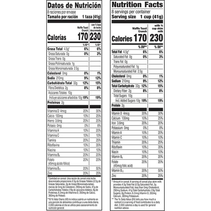 General Mills Cinnamon Toast Crunch Waffle Cereal, 11.6oz.