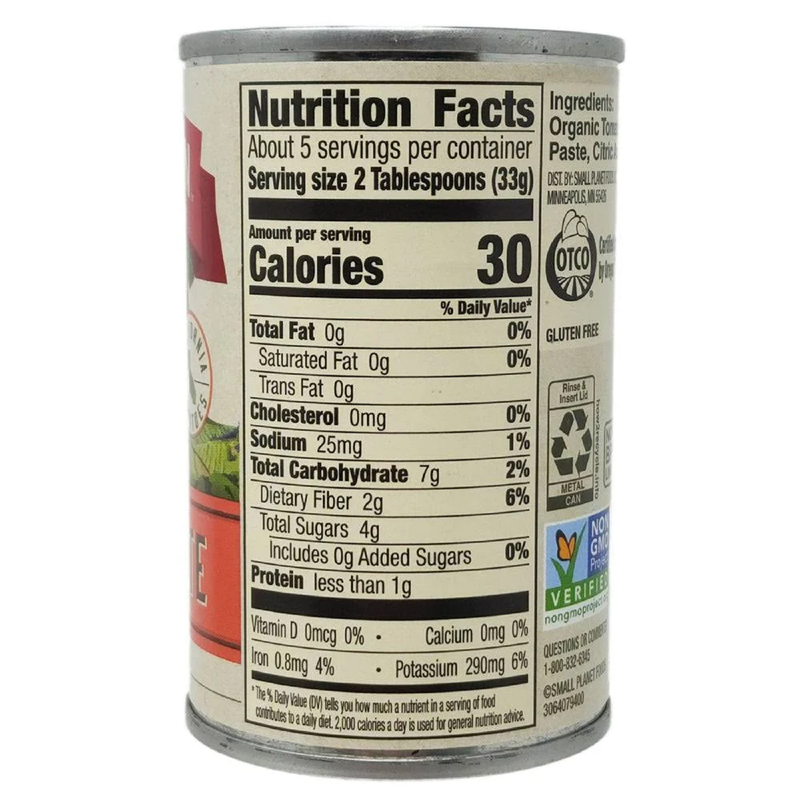 Muir Glen Organic Tomato Paste 6oz