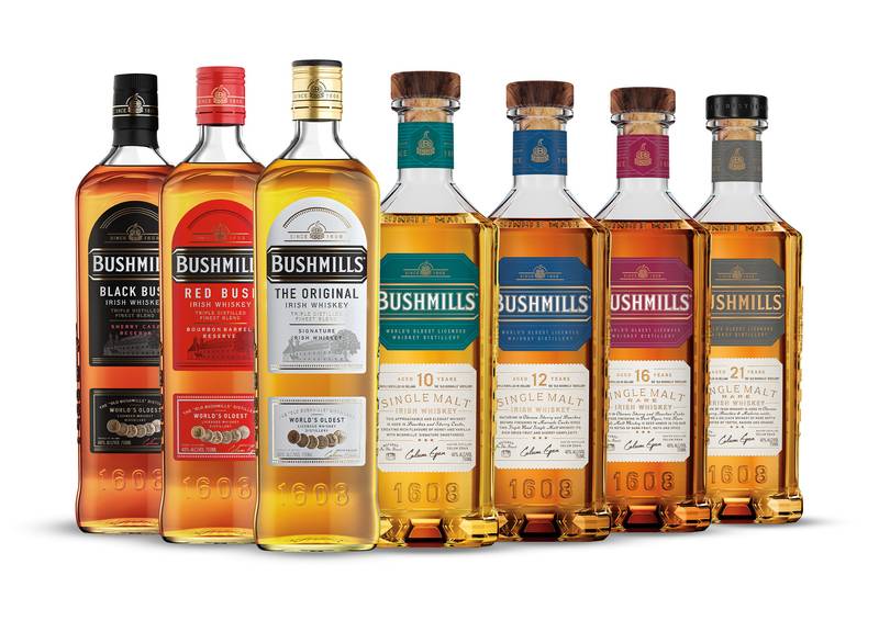 Bushmills Private Reserve Limited Release 10 Year Old: Bordeaux Casks Irish Whiskey 750ml (93 Proof)