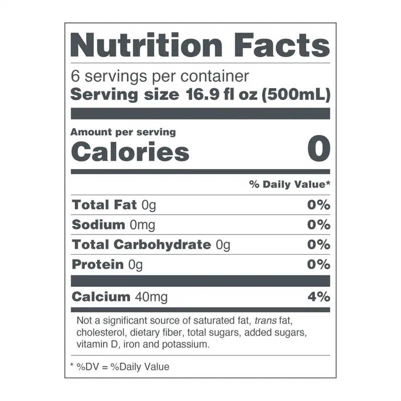 Evian Spring Water 6pk 500mL Btl