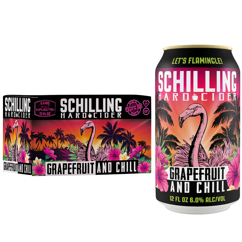 Schilling Cider Grapefruit 6pk 12oz Can 6.0% ABV