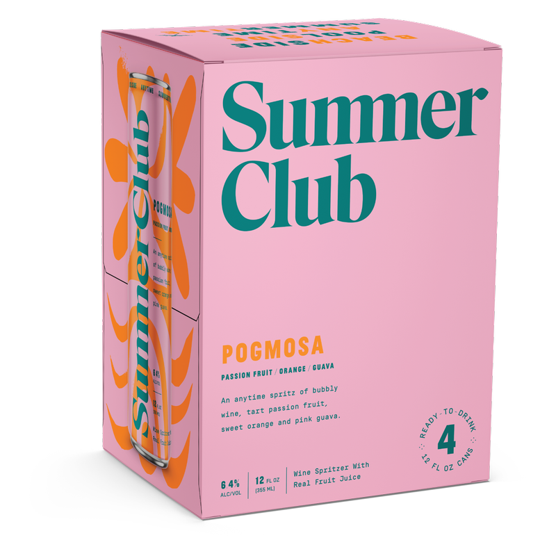 Summer Club Pogmosa 4pk 12oz Can